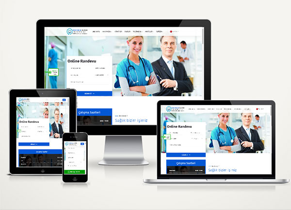 Doktor / Klinik Web Sitesi Paketi